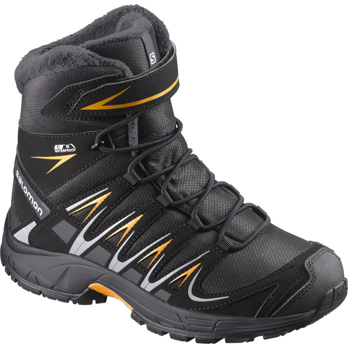 Salomon Israel XA PRO 3D TS CSWP K - Kids Winter Boots - Black (EBOR-29468)